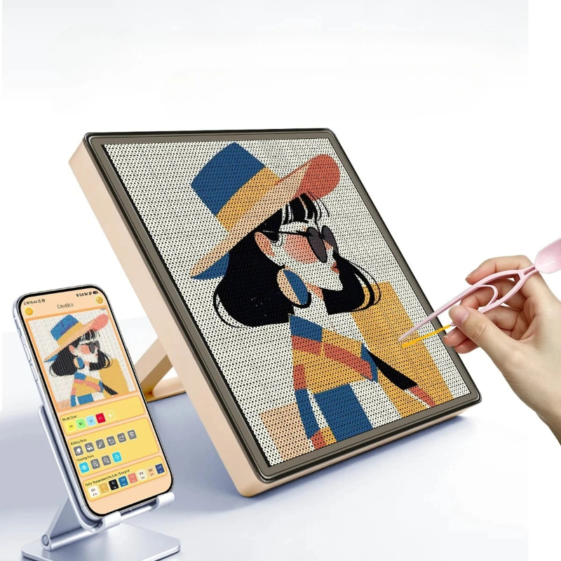 DIY スマート LED ペグボード APP 制御電子ヒュー - Art Craft Kit のレビューと価格